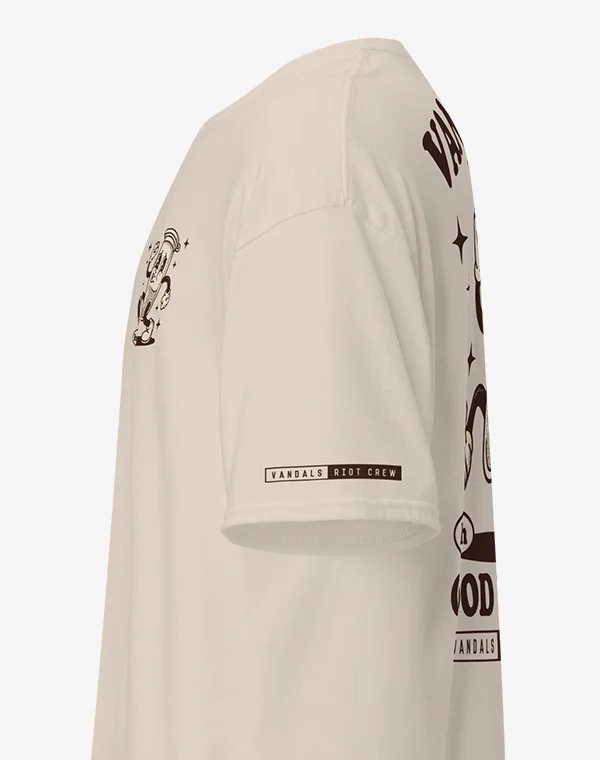 Good Vibes T-Shirt, Shirt, Drugs, Drogen, Alkohol, Eppendorf, Natural, Creme, Beige, Sweatshirt, Bier
