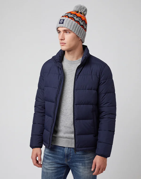 Knit Beanie, Wintermütze, Strickmütze, Bommelmütze, Mütze für Herren & Damen