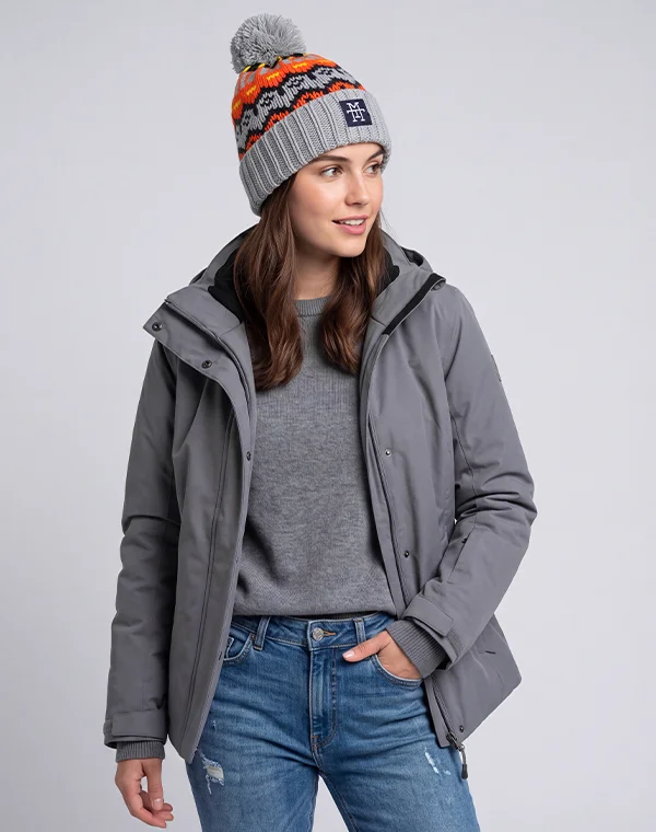 Knit Beanie, Wintermütze, Strickmütze, Bommelmütze, Mütze für Herren & Damen