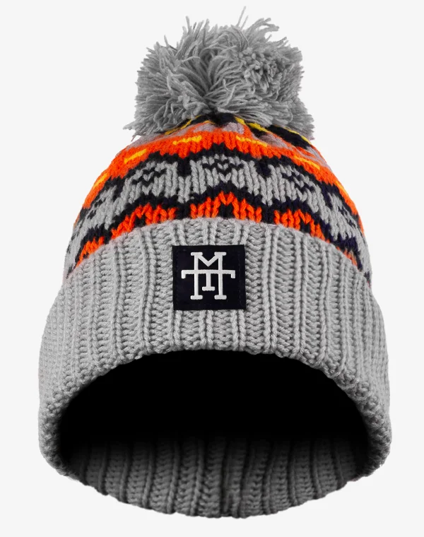Knit Beanie, Wintermütze, Strickmütze, Bommelmütze, Mütze für Herren & Damen