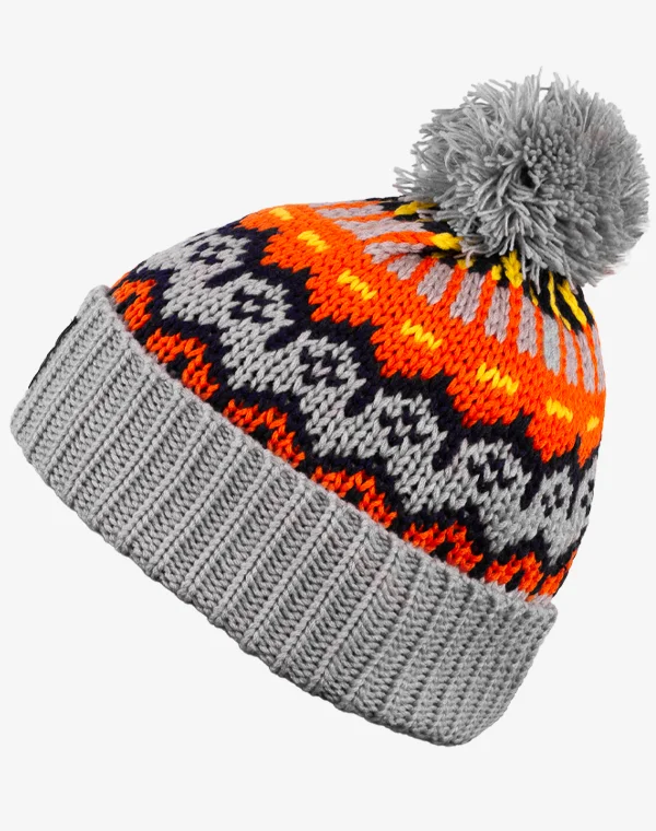 Knit Beanie, Wintermütze, Strickmütze, Bommelmütze, Mütze für Herren & Damen