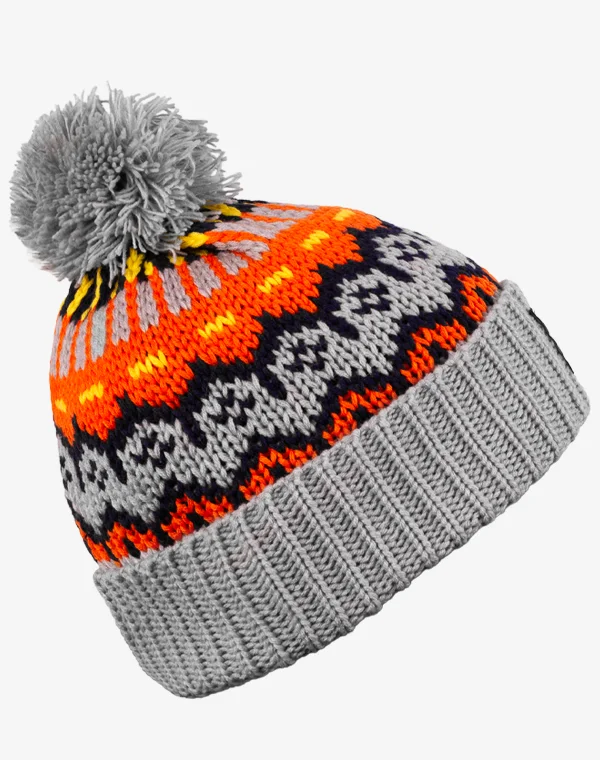 Knit Beanie, Wintermütze, Strickmütze, Bommelmütze, Mütze für Herren & Damen