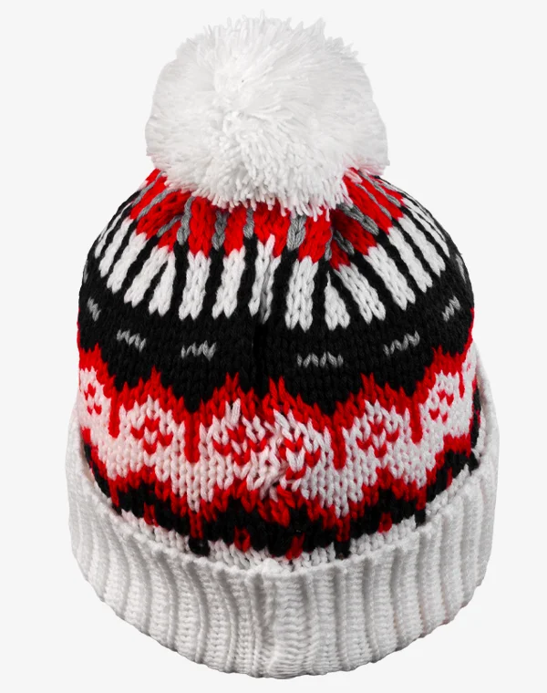 Knit Beanie, Wintermütze, Strickmütze, Bommelmütze, Mütze für Herren & Damen