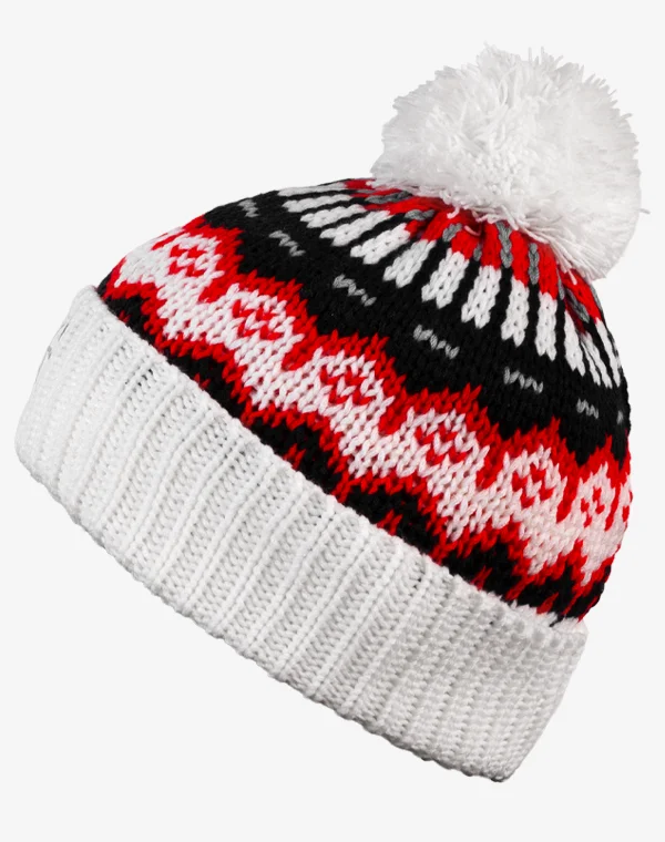 Knit Beanie, Wintermütze, Strickmütze, Bommelmütze, Mütze für Herren & Damen