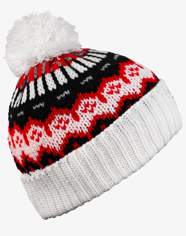 Knit Beanie, Wintermütze, Strickmütze, Bommelmütze, Mütze für Herren & Damen