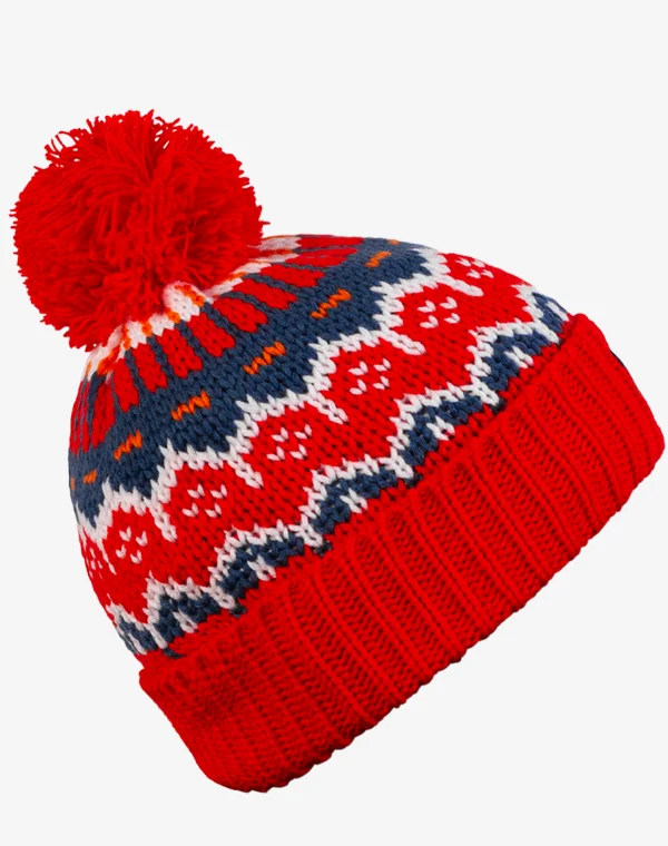 Knit Beanie, Wintermütze, Strickmütze, Bommelmütze, Mütze für Herren & Damen